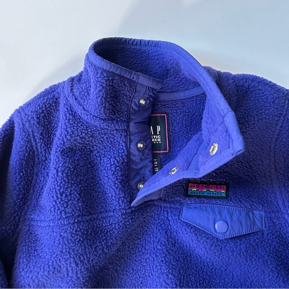 NWOT Gap Toddler Arctic Fleece Mockneck Pullover, Size 12-18 Months - Picture 5 of 9